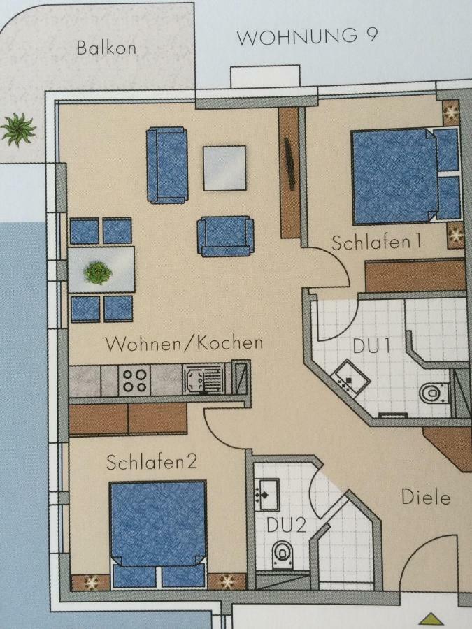 "Bellevue" Villa Andrea Baabe Eksteriør billede